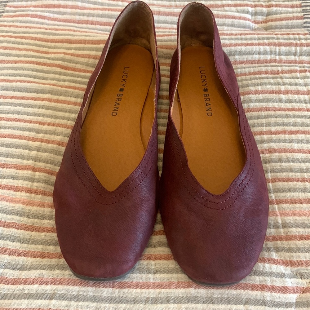 Lucky Brand alba skimmer flats